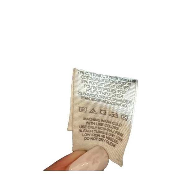 Free People Dotted Ikat Chevron Black Jeans Size 26 - Picture 7 of 9